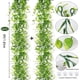 thumbnail image 3 of Enredadera Artificial RECUTMS 2PCS 6FT Resistente UV Verde, 3 of 3