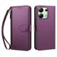 thumbnail image 3 of Funda con Billetera para [Xiaomi Redmi Note 13 4G] con Bolsillo Zipper y Tarjetero Violeta, 3 of 6