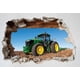 thumbnail image 1 of Adhesivo de pared de tractor 3D para dormitorio de niño, vinilo decorativo (grande), 100 x 60 cm, 1 of 2