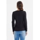 thumbnail image 3 of Polera Mujer Escote Cuadrado Botones Metálicos Negro, 3 of 4