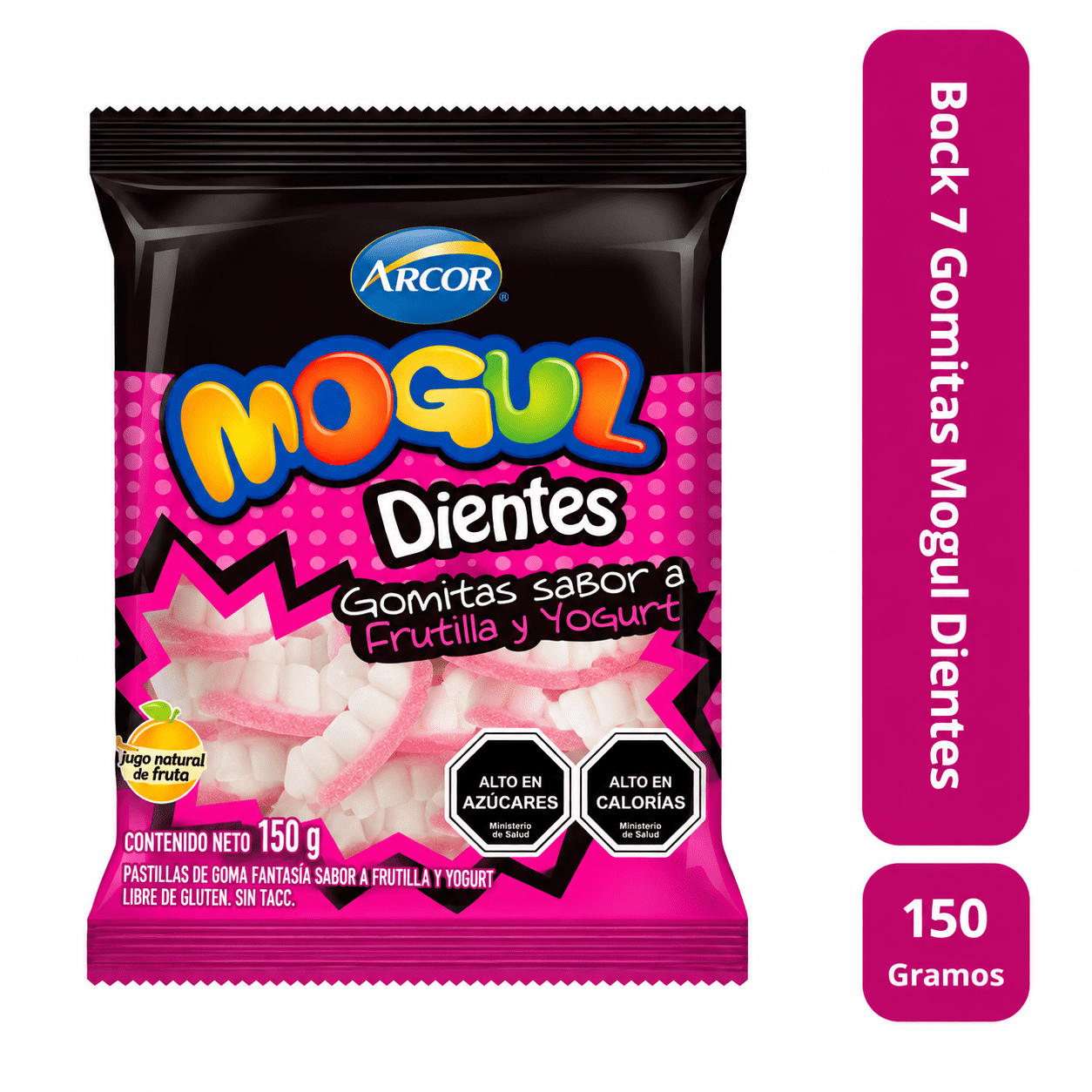 Pack 7 Mogul Diente Hallowen
