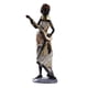 thumbnail image 2 of Estatuilla De Dama Africana Estatua De Mujer Tribal Adornos Exóticos Para Sala De Estar A, 2 of 5
