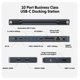 thumbnail image 2 of Estación de acoplamiento USB‑C Hyper 10 puertos 10 Gbps 100 W PD 4K Dual, 2 of 9