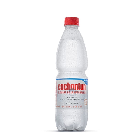 Agua Mineral Sin Gas Botella, 600 ml