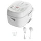 thumbnail image 1 of Hervidor de arroz Toshiba Mini, 3 tazas, crudo, con vaporizador y calentador, 1 of 3