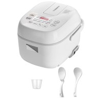 Hervidor De Arroz Toshiba Mini, 3 Tazas, Crudo, Con Vaporizador Y Calentador