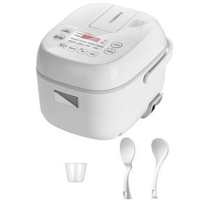 Hervidor De Arroz Toshiba Mini, 3 Tazas, Crudo, Con Vaporizador Y Calentador