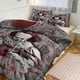 thumbnail image 1 of Juego de ropa de cama con estampado de Pennywise, funda nórdica y fundas de almohada de 3 piezas para mujeres, hombres y adolescentes., 1 of 3