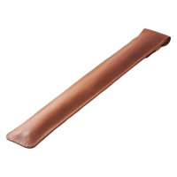 Bothyi - Bolsa De Almacenamiento Para Baquetas, Estuche De Transporte Duradero, Estuche De Cuero Portátil Para Baquetas, Color Marrón