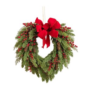 Bothyi - Corona Navideña Para Puerta De Entrada, Guirnalda De Regalo Para Interiores, Para Salas De Estar Y Porches