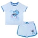 thumbnail image 1 of Conjunto de Remera y Shorts para Niñas Disney Lilo y Stitch Azul, 1 of 8