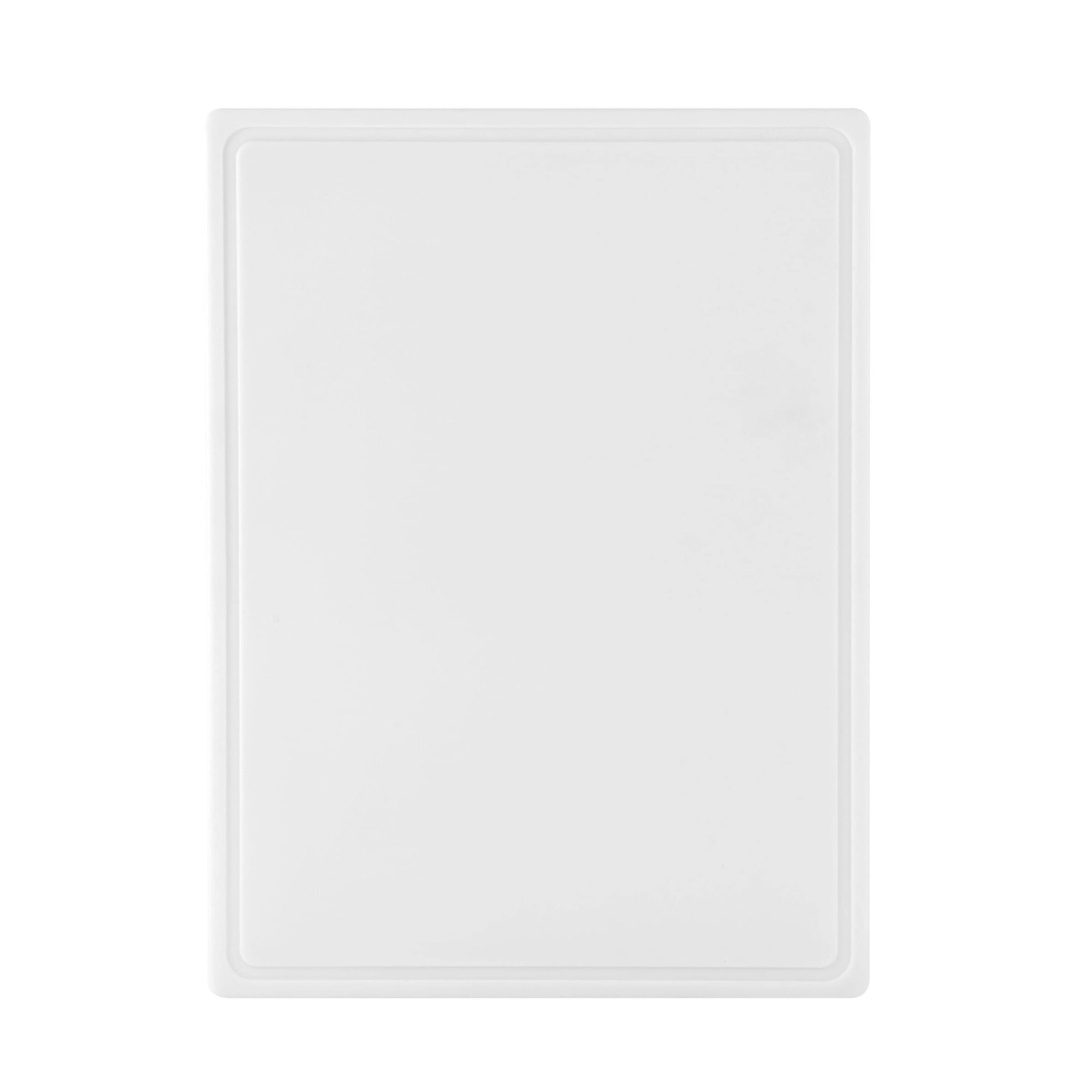 Tabla De Cortar Farberware De Plástico Extragrande, 15 X 20 Pulgadas, Blanca