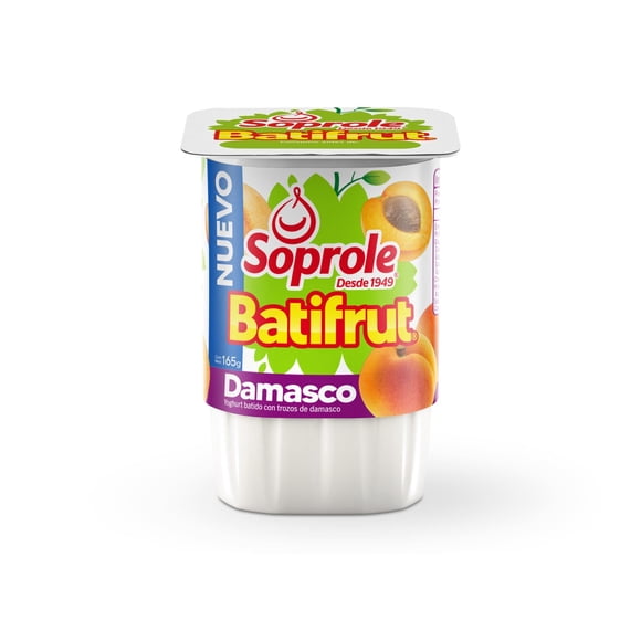 Yoghurt Batido Batifrut Trozos Damasco, 165 G, 165 g