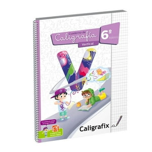 Editorial Caligrafix - Caligrafia Vertical6 Básico