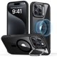 thumbnail image 1 of Carcasa Esr Para iPhone 16 Pro  Hybrid Stash Stand Negro, 1 of 6