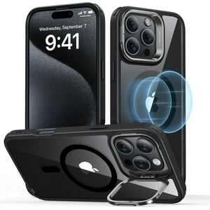 Carcasa Esr Para Iphone 16 Pro Max Hybrid Stash Stand Negro