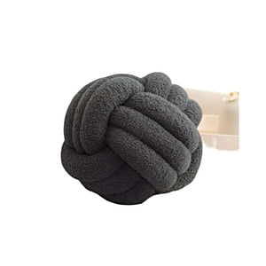 Teng Fei - Almohada Cojin Nudo Gris 22 Cm