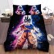 thumbnail image 1 of Dragon Ball Goku Ki Digital Art Quilt Duvet Cover Set Doona Cover Home Textiles3-Piece Bedding Set, 1 of 5