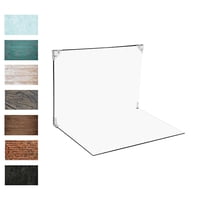 Bothyi - Kit De Fondo Para Fotografía, Accesorios Fotográficos Para Alimentos, Productos Pequeños, Productos De Maquillaje, Estilo A