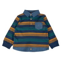 Polera Bebé Niño Azul Pillin