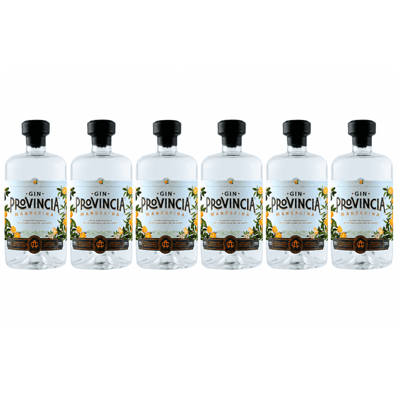 Gin Provincia Mandarina 40° 700cc x6 unidades