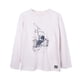 thumbnail image 1 of Polera Niño Manga Larga Estampado Skater Beige, 1 of 3