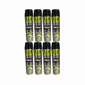 Pack 6 Insecticida Tanax En Aerosol 220Cc Elimin Arañas Y Cucarachas