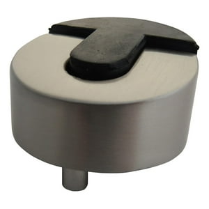 Tope De Puerta Circular Metálico Niquel 25 Un Dvp