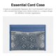 thumbnail image 3 of Estuche para tarjetas Coach 10 cm Crystal Signature Denim, 3 of 6