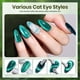 thumbnail image 5 of Set de esmaltes de uñas en gel Beetles Green Cat Eye Jelly, 6 colores, 5 of 7