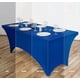 thumbnail image 4 of Mantel Utopia Kitchen de 6 pies de elastano azul real, 200 g/m², 4 of 9