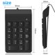 thumbnail image 4 of Teclado numérico USB NOOX portátil delgado mini de 10 teclas para PC, 4 of 7