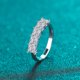 thumbnail image 4 of Anillos de Compromiso de Moissanita de 2 Uds para Mujer Color D Corte Princesa Plata Esterlina 925 VVS1 Anillos de Diamante Moissanita Aniversario Promesa Anillos de Boda Regalos para Esposa con, 4 of 9