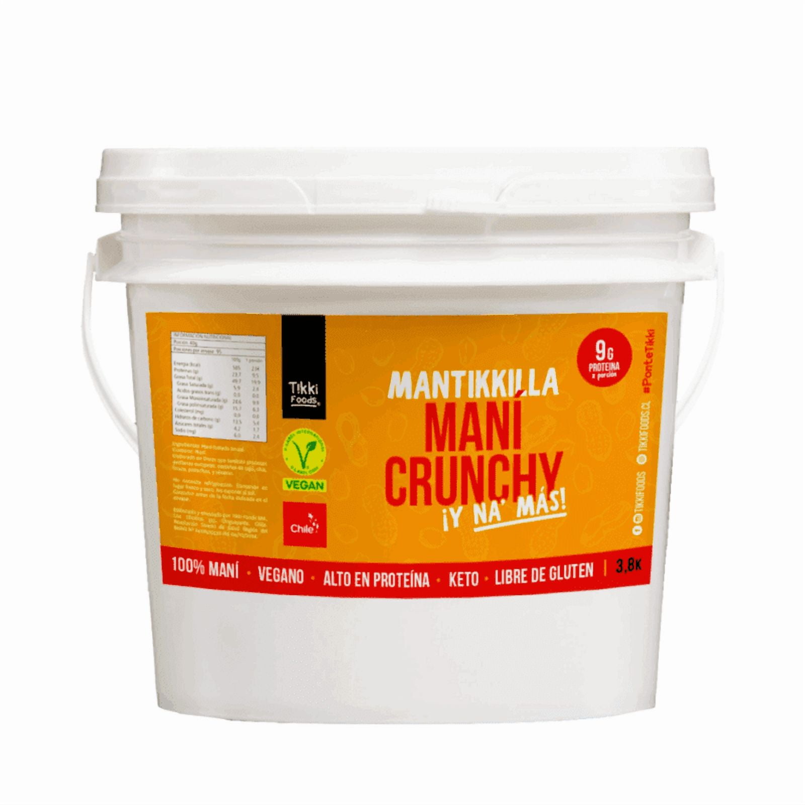 Tikki Foods - Balde 3800cc Crunchy