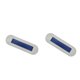 thumbnail image 1 of 2 Piezas De Correa De Asiento De PVC Para Bote Inflable/parches Gris Claro Azul, 1 of 5
