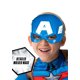 thumbnail image 3 of Disfraz oficial juvenil de Capitán América de Jazwares con máscara, 3 of 8