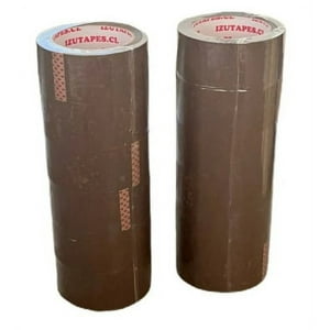 Bertex - Cinta De Embalaje 12 Unid. Cinta Adhesiva Izutape 40Mx100Mm - Café
