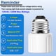 thumbnail image 5 of Adaptador de Enchufe para Portalámparas PaeorRorL de 3 Patas E26 125V Paquete de 3, 5 of 6