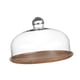 thumbnail image 1 of Soporte De Madera Para Tartas Con Bandeja Para Servir Tartas En Forma De Cúpula Para Fiestas De Crema, Tapa De 26 Cm, 1 of 5