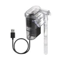 Ioensy - Filtro Colgante Para Acuario, Cascada De Energía Para Agua Dulce, Agua Salada, Filtro De Tanque Usb