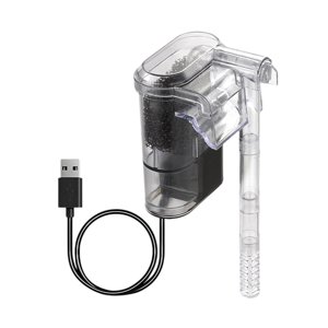 Ioensy - Filtro Colgante Para Acuario, Cascada De Energía Para Agua Dulce, Agua Salada, Filtro De Tanque Usb