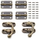 thumbnail image 1 of Kit de broche y bisagras retro de bronce para caja de joyas SDTC Tech, 1 of 5