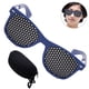 thumbnail image 1 of 1 pieza de gafas de seguridad de malla, gafas protectoras de seguridad antivaho de malla de acero, resistentes a impactos, con montura negra mate, aptas para construcción y trabajos al aire libre. Fan, 1 of 8