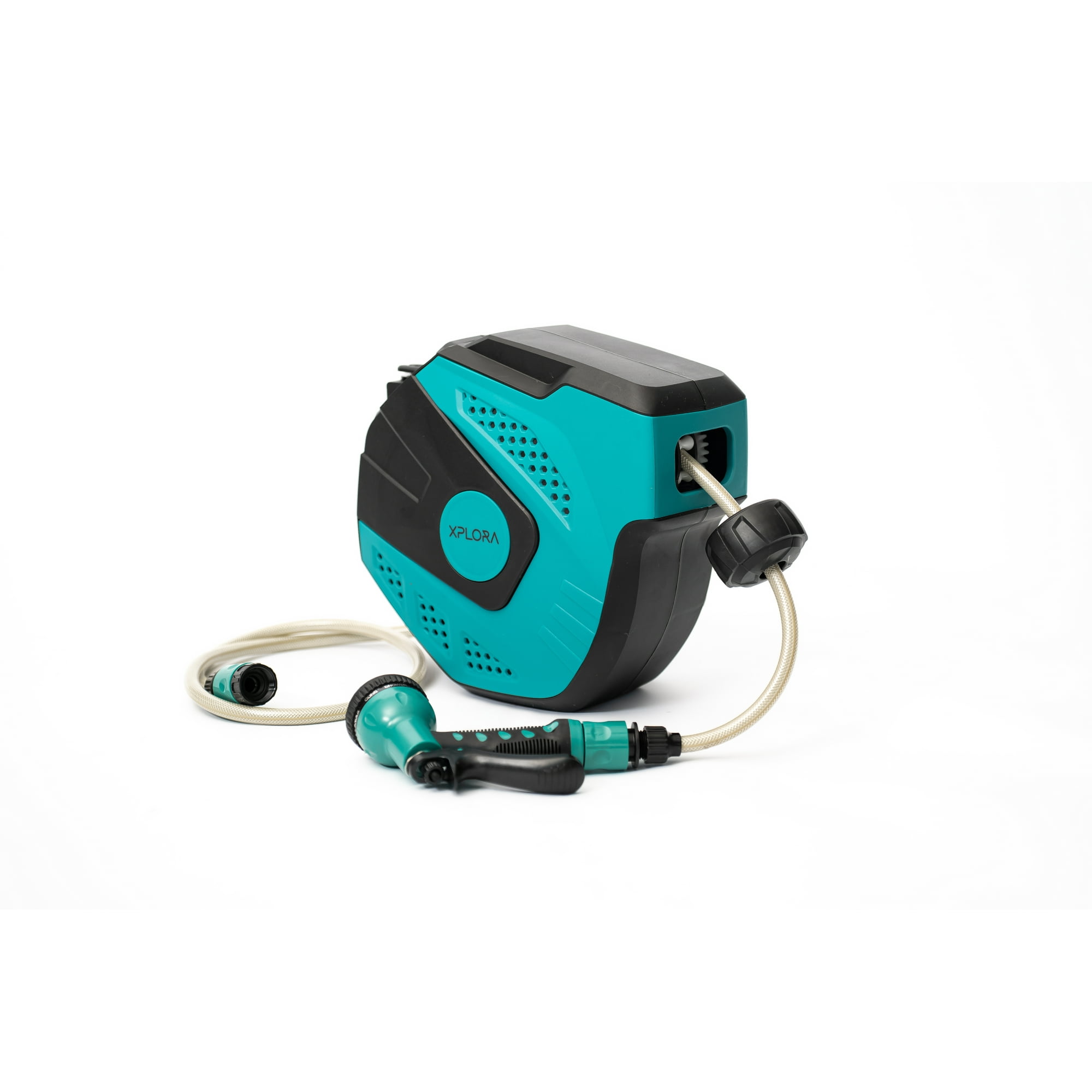 Manguera Carrete Retráctil Xplora Soporte Extensible 10m