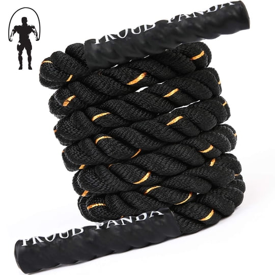 Cuerda Para Saltar Pesada Proud Panda De 2 Kg Para Adultos, Negra