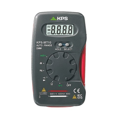 Kps - Multímetro Digital De Bolsillo, 600V Ac/Dc