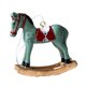 thumbnail image 3 of Estatua De Caballo Navideña, Adorable Decoración De Mesa Para Jardín, Balcón, Entrada, Verde, 3 of 5