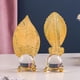 thumbnail image 5 of Hoja Dorada Con Bola De Cristal Adorno Elegante Para Mesas dorado A, 5 of 8