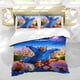 thumbnail image 5 of Wonder Park Conjunto de sábanas temático, trío de piezas, cómodo y amigable con la piel, diseño único, regalo de decoración para el hogar para familiares, amigos y fans, 90 cm * 190 cm, 5 of 6