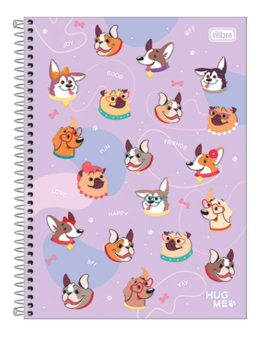 Tilibra Pack 4 Cuaderno Super Top Hug Me 160Hjs Unidad